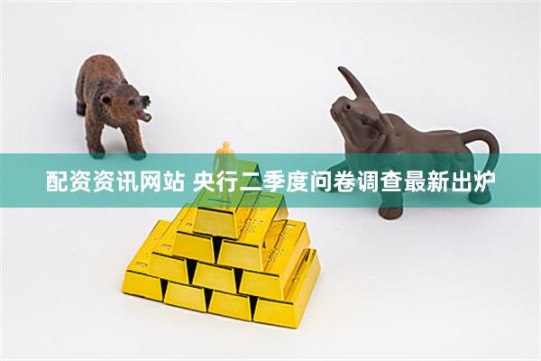 配资资讯网站 央行二季度问卷调查最新出炉